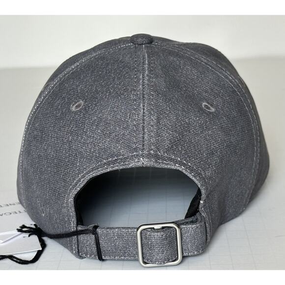 Bottega Veneta Printed Leather Baseball Cap Gray Hat L (59 cm) 739329 NWT $950 main image 6